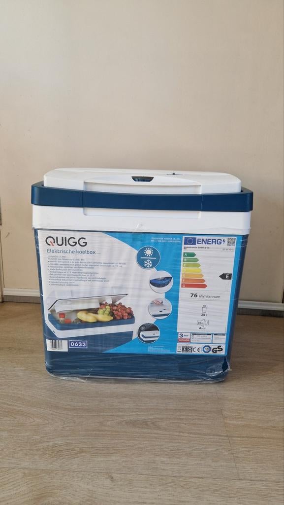 Quigg elektrische koelbox 25ltr., Ophalen of Verzenden, Elektrisch