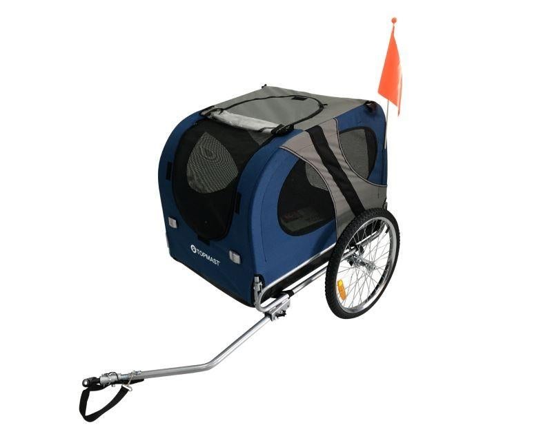 Fietskar Opvouwbaar Honden Fiets Kar Blauw nu voor € 129,00!, Ophalen of Verzenden, Nieuw