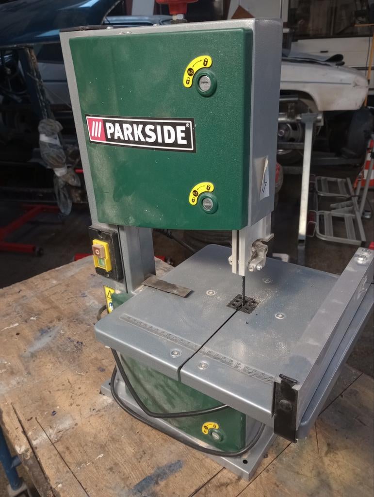 Lintzaag, Doe-het-zelf en Verbouw, Gereedschap | Zaagmachines, Ophalen, Gebruikt, 70 mm of meer, Lintzaag