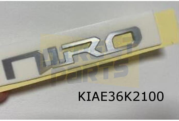 Kia Niro embleem tekst ''Niro" achterzijde Origineel! 86311A
