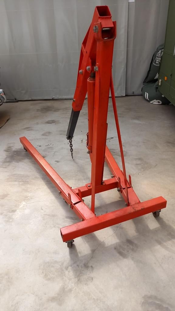 Motor takel, Auto diversen, Ophalen, Zo goed als nieuw, Hydraulisch, Garagekrik