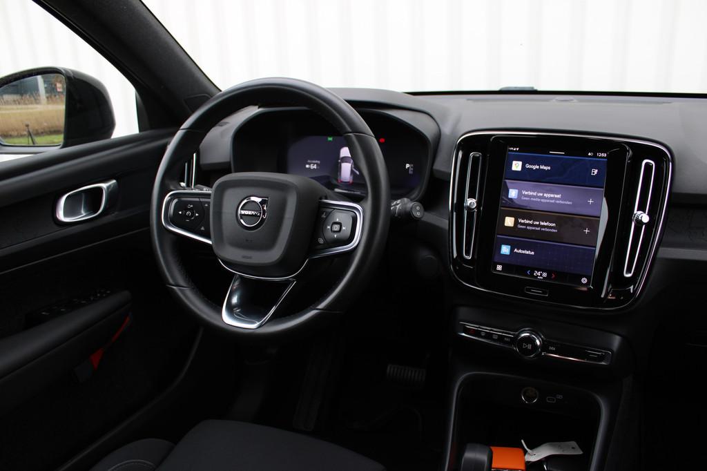 Volvo XC40 Recharge Core 70 kWh | Incl. 12 maanden garantie, Auto's, Stof, Zwart, Zwart, Origineel Nederlands