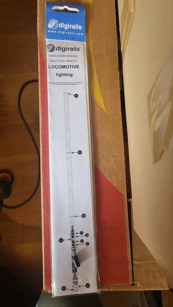DIGIRAILS LOCOMOTIVE LIGHTING, Hobby en Vrije tijd, Ophalen of Verzenden, Gelijkstroom, Overige merken