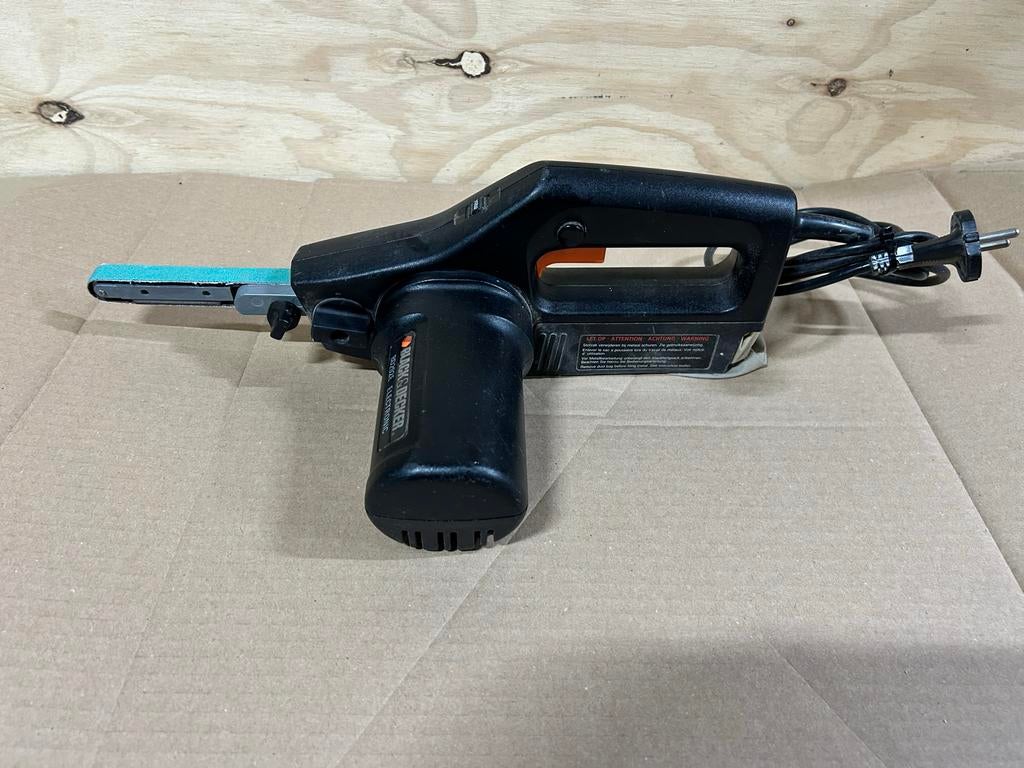 Black&Decker BD292E Elektronische Bandschuurmachine, Doe-het-zelf en Verbouw, Gereedschap | Schuurmachines, Ophalen of Verzenden