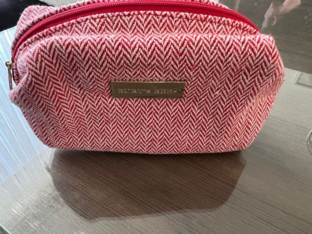 Burt’s Bees makeup tas, Ophalen of Verzenden, Zo goed als nieuw, Dame