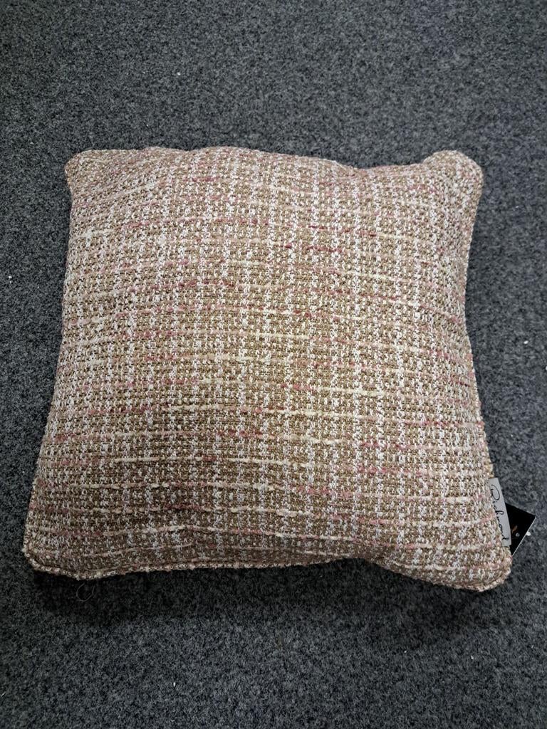 Richmond Interiors kussens Lina roze showroommodel, Ophalen of Verzenden, Nieuw, Roze, Vierkant