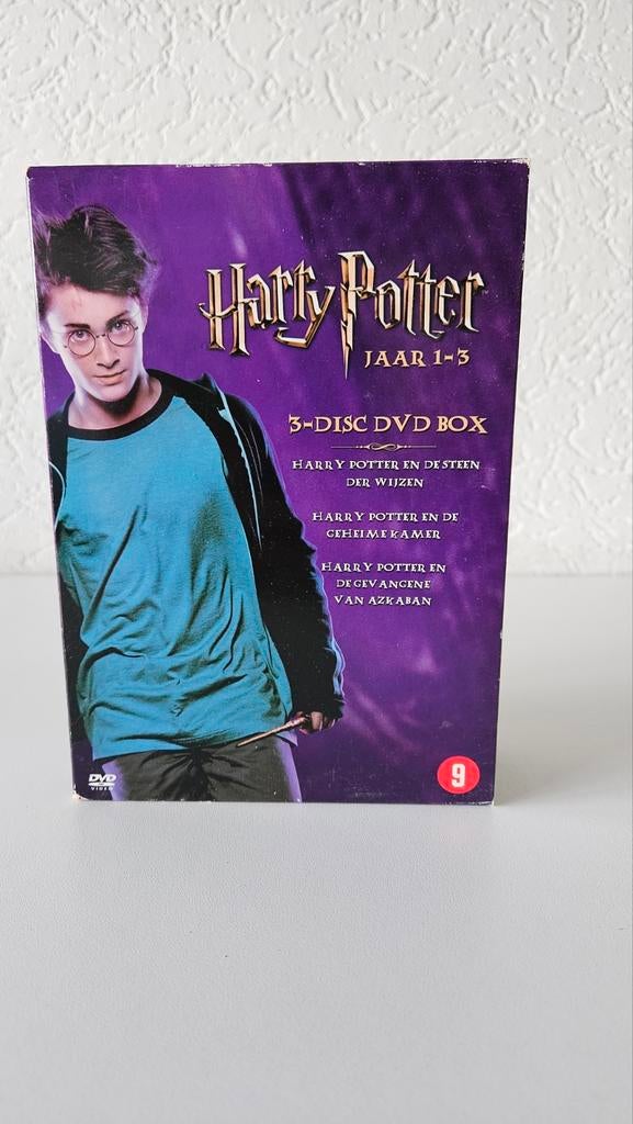 Harry Potter DVD box jaar 1-3 .....3 dvds, Cd's en Dvd's, Dvd's | Avontuur, Vanaf 12 jaar, Ophalen of Verzenden, Zo goed als nieuw