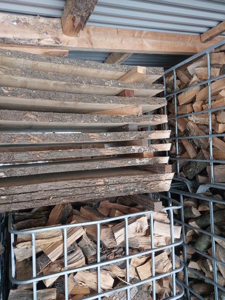 Essen schaaldelen 5-6cm dik, Doe-het-zelf en Verbouw, Hout en Planken, Nieuw, Ophalen of Verzenden, 200 tot 250 cm, Plank