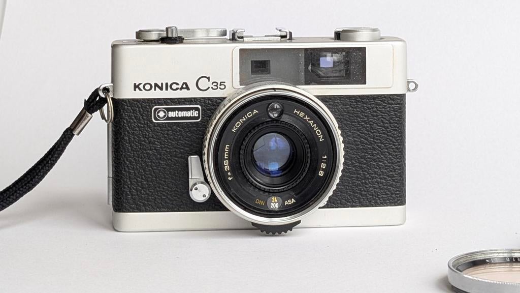 Konica C35 automatic, Ophalen of Verzenden, Compact, Konica