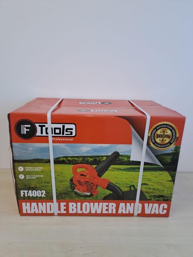 F TOOLS HANDLE BLOWER AND VAC, Tuin en Terras, Bladblazers, Benzine, Bcaimportslala@gmail.com, Nieuw, Ophalen of Verzenden
