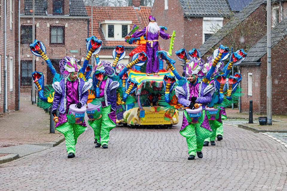 Loopgroep Carnval ‘Slangenbezweerders’, Ophalen, Carnaval, Maat 46/48 (XL) of groter, Kleding
