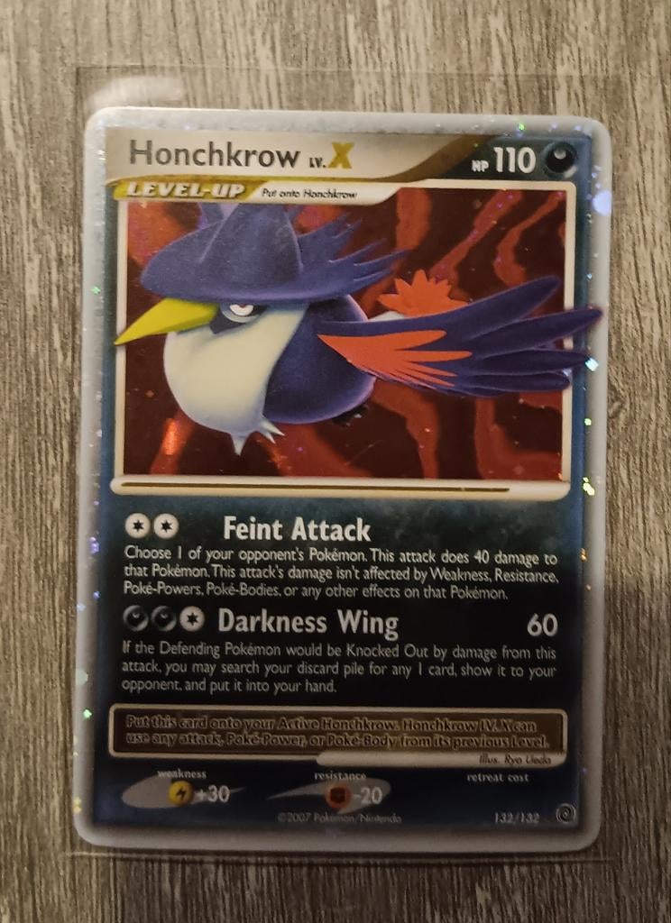 Honchkrow lv.X Secret Wonders, Ophalen of Verzenden