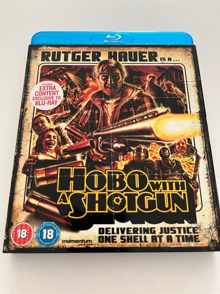 Blu-ray Hobo with a Shotgun - Rutger Hauer, Cd's en Dvd's, Verzenden, Zo goed als nieuw, Actie