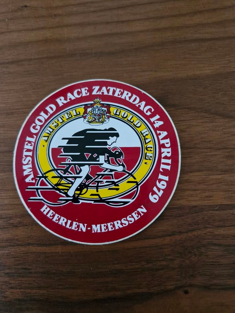 5035 Amstel Gold Race 1979 Sticker, Ophalen of Verzenden, Gebruikt