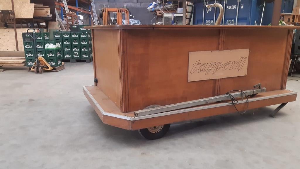 Het gezelligste mobiele schap van Twente, Ophalen, Gebruikt