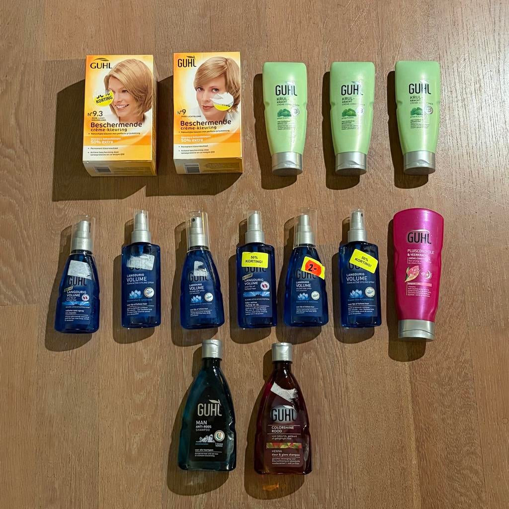 Guhl Haarverzorgingsproducten - Diverse soorten, Ophalen of Verzenden, Nieuw, Shampoo of Conditioner