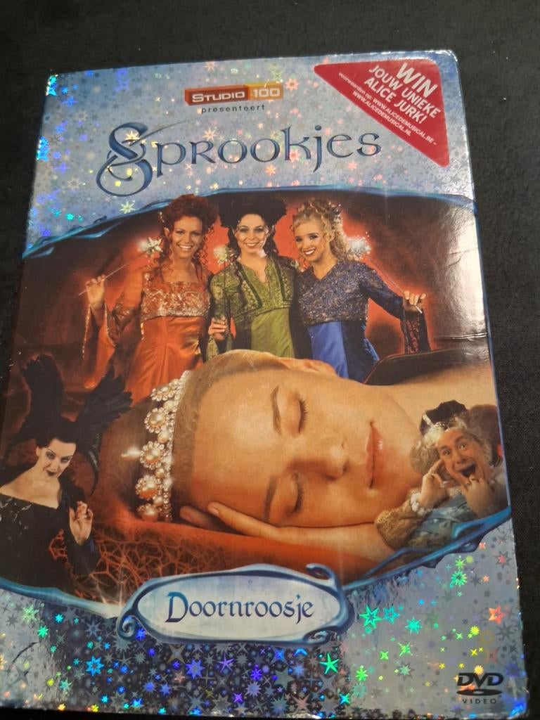 Doornroosje DVD - Studio 100 Sprookjes, Cd's en Dvd's, Avontuur, Alle leeftijden, Boxset, Ophalen of Verzenden