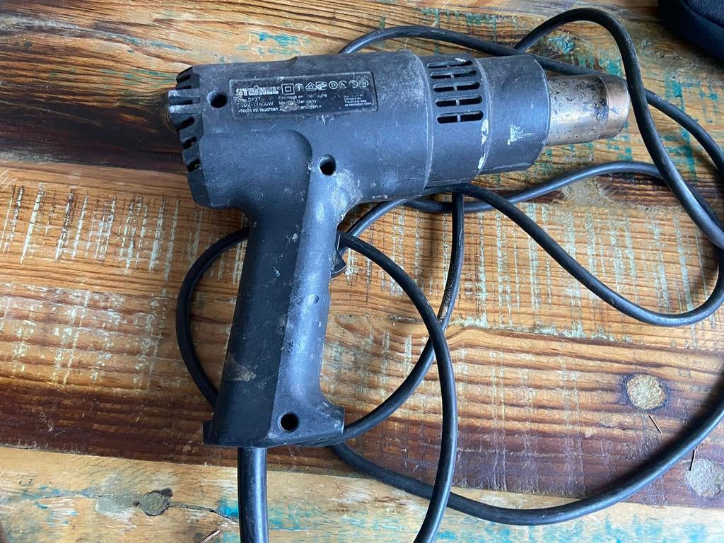 Goedwerkende verfbrander merk Steinel verfstripper, Tuin en Terras, Onkruidbranders, Zo goed als nieuw, Ophalen of Verzenden