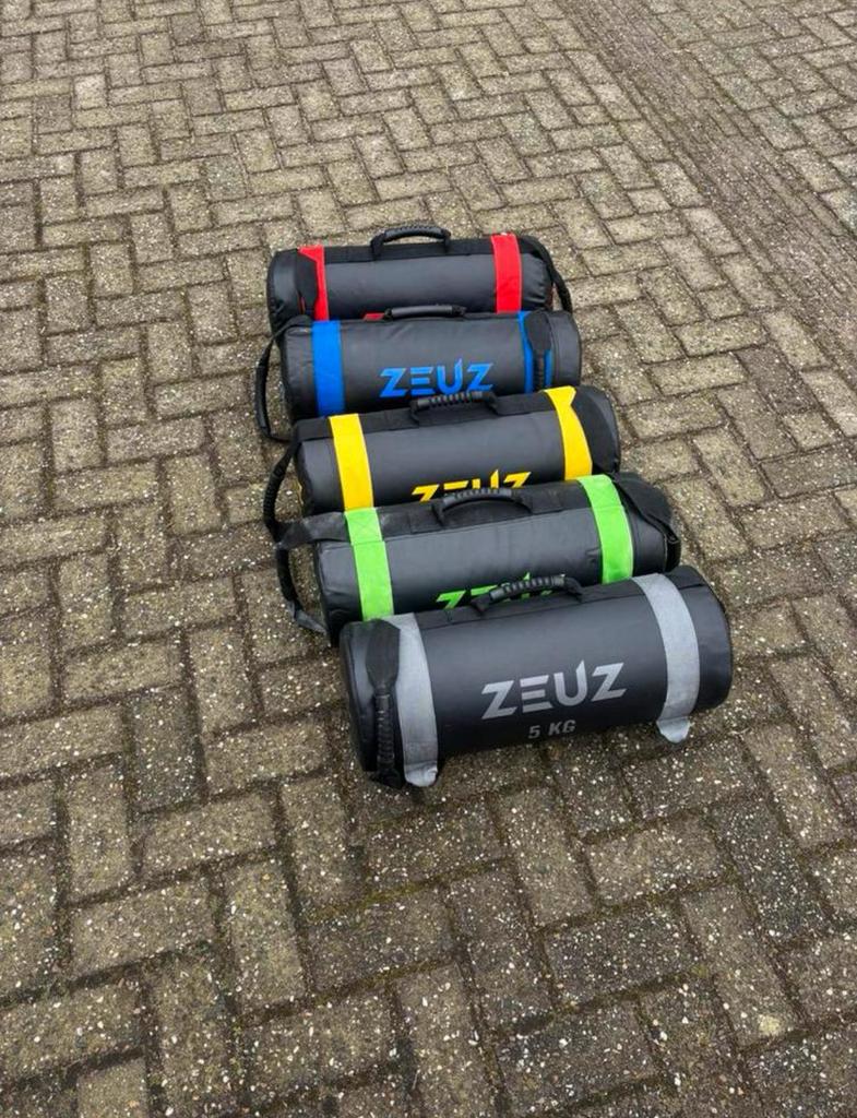 NIEUW set ZEUZ powerbags 5, 10, 15, 20, 25kg, Ophalen, Nieuw, Overige typen