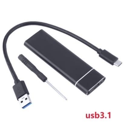 M.2 SSD behuizing harde schijf NGFF usb 3.1, Computers en Software, Harde schijven, SSD, Nieuw, Ophalen of Verzenden, Laptop