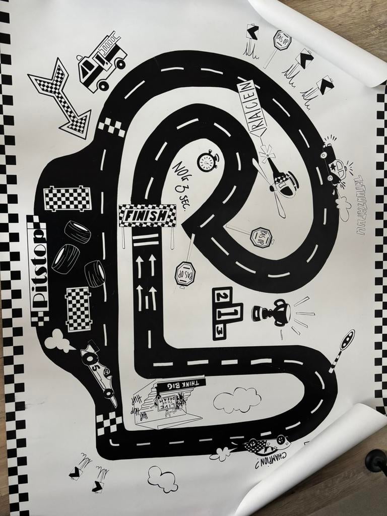 Auto speelkleed (afneembaar), Ophalen, Gebruikt