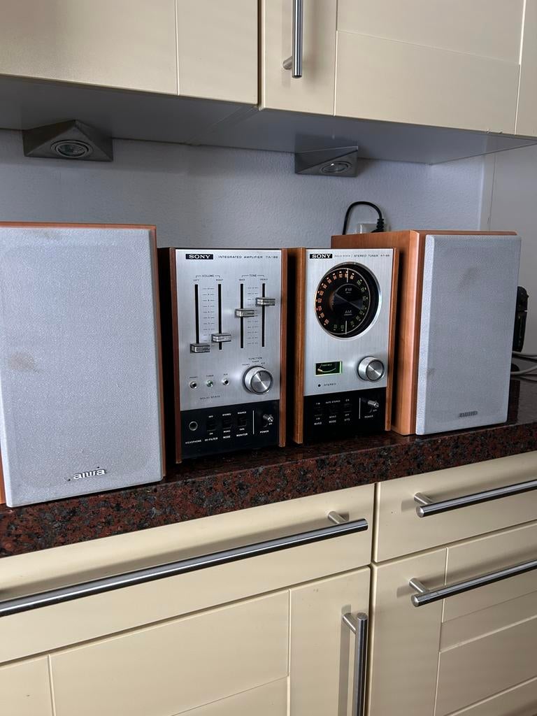 Sony TA88 ST88 Boekenplankset Tuner Amplifier, Audio, Tv en Foto, Stereo-sets, Gebruikt, Sony, Ophalen of Verzenden