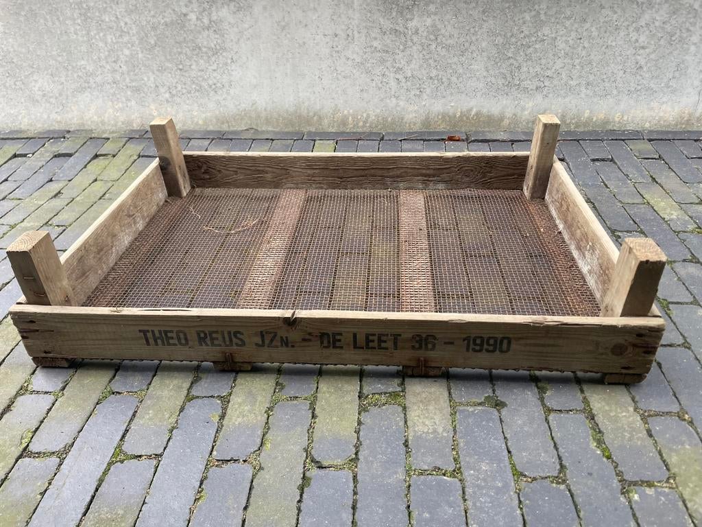 Bollenkist, Ophalen, Gebruikt