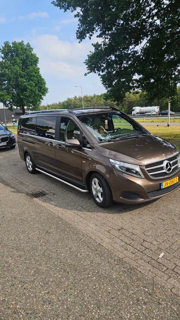 Camper Mercedes-Benz V-Klasse2.2 CDI V250 Extra Lang AUT2016, Auto's, Automaat, Achterwielaandrijving, 255 €/maand, 7 stoelen