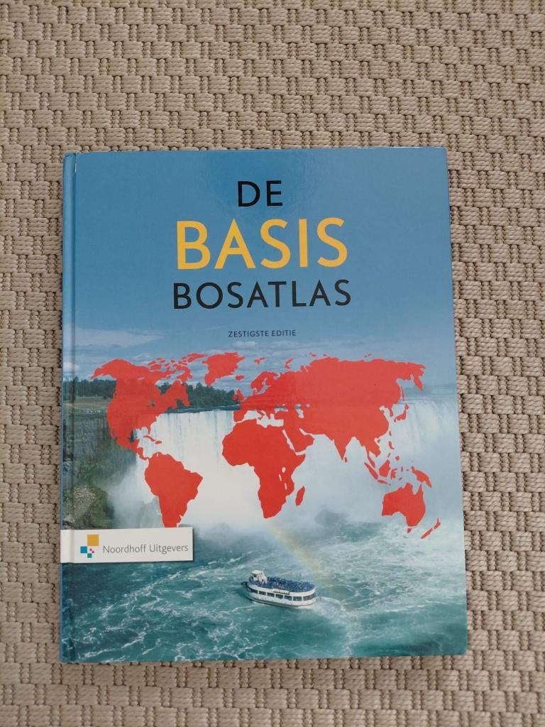 De Basis Bosatlas Zestigste Editie, Boeken, Bosatlas, 2000 tot heden, Gerrie Kersten en Arend Pottjegort, Ophalen of Verzenden