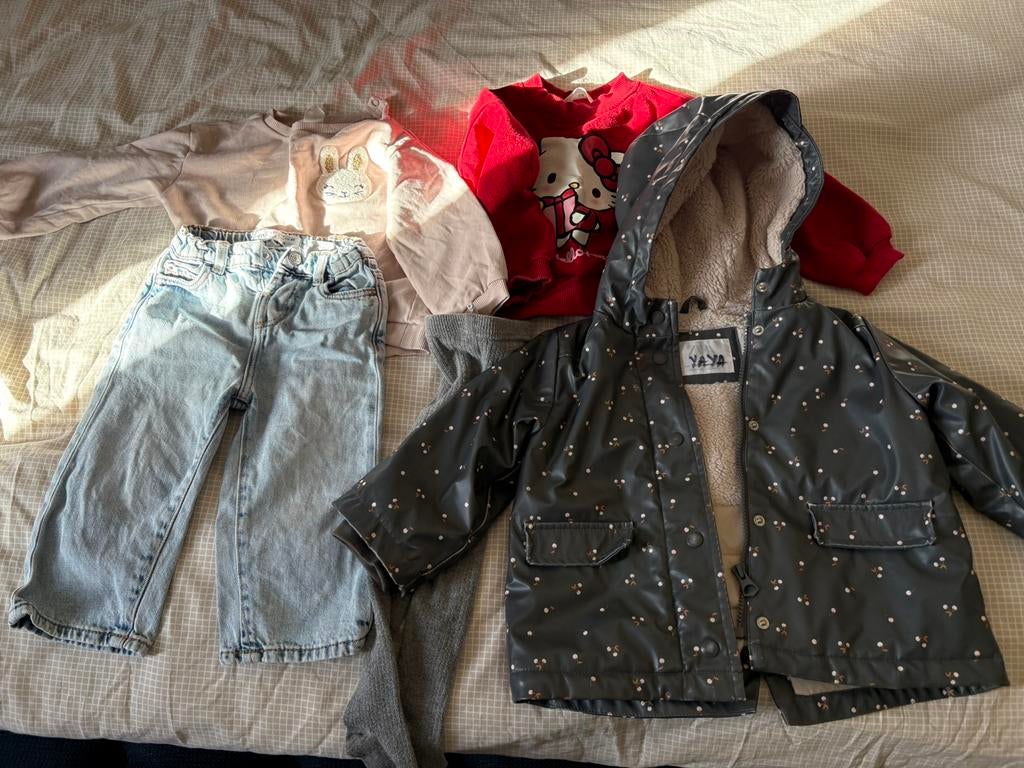 Babykleding maat 86 - Meisje, Ophalen, Gebruikt, Overige maten