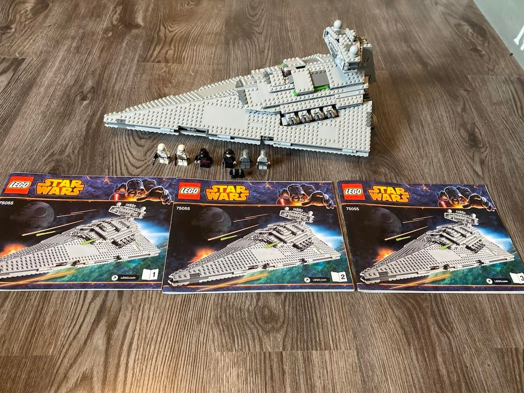 Lego Star Wars Imperial Star Destroyer 75055, Ophalen of Verzenden, Zo goed als nieuw, Complete set, Lego