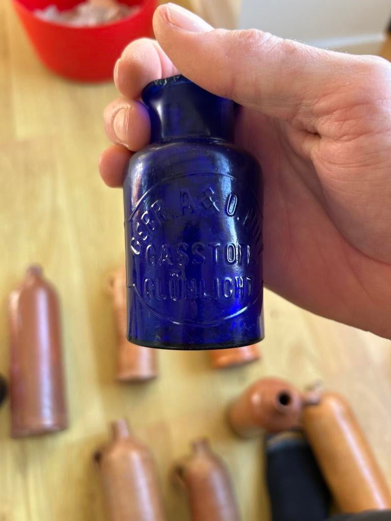 Medicijn flesje, Antiek en Kunst, Antiek | Glas en Kristal, Ophalen