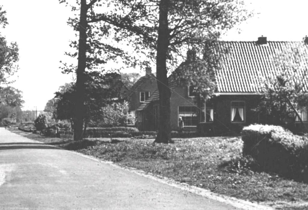 991127 Eext Drenthe 1958 Gelopen met postzegel Stempel Eext, Ophalen of Verzenden, 1940 tot 1960, Gelopen, Drenthe