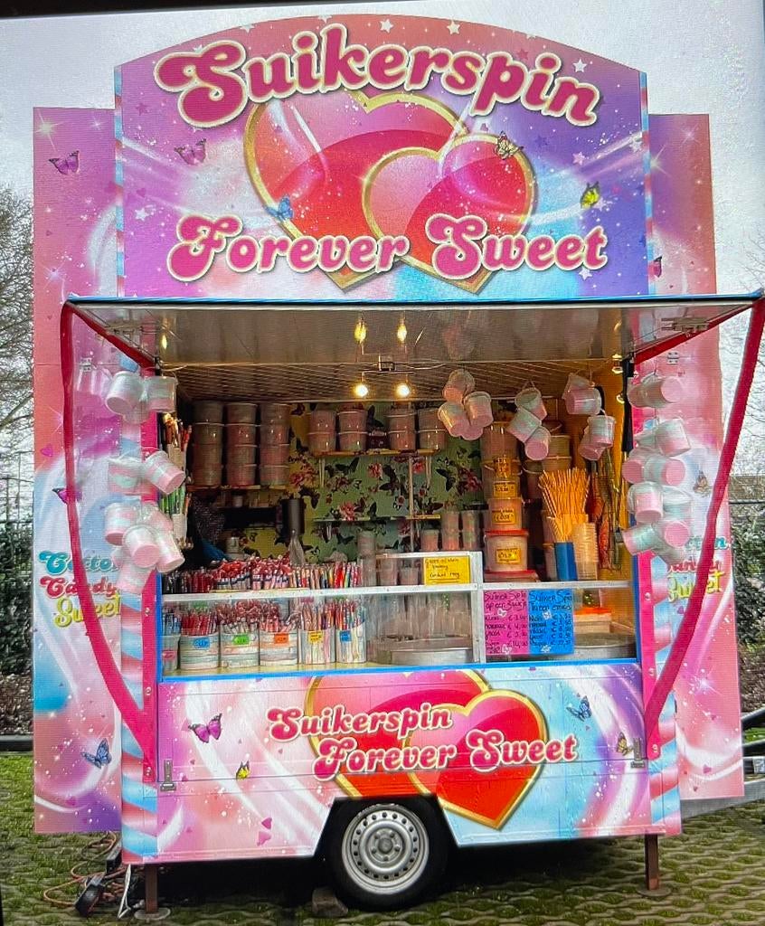 Suikerspin, Ophalen