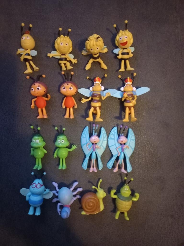 Emte Maya de Bij poppetjes / figuurtjes €0,50 per stuk, Verzamelen, Poppetjes en Figuurtjes, Ophalen, Zo goed als nieuw
