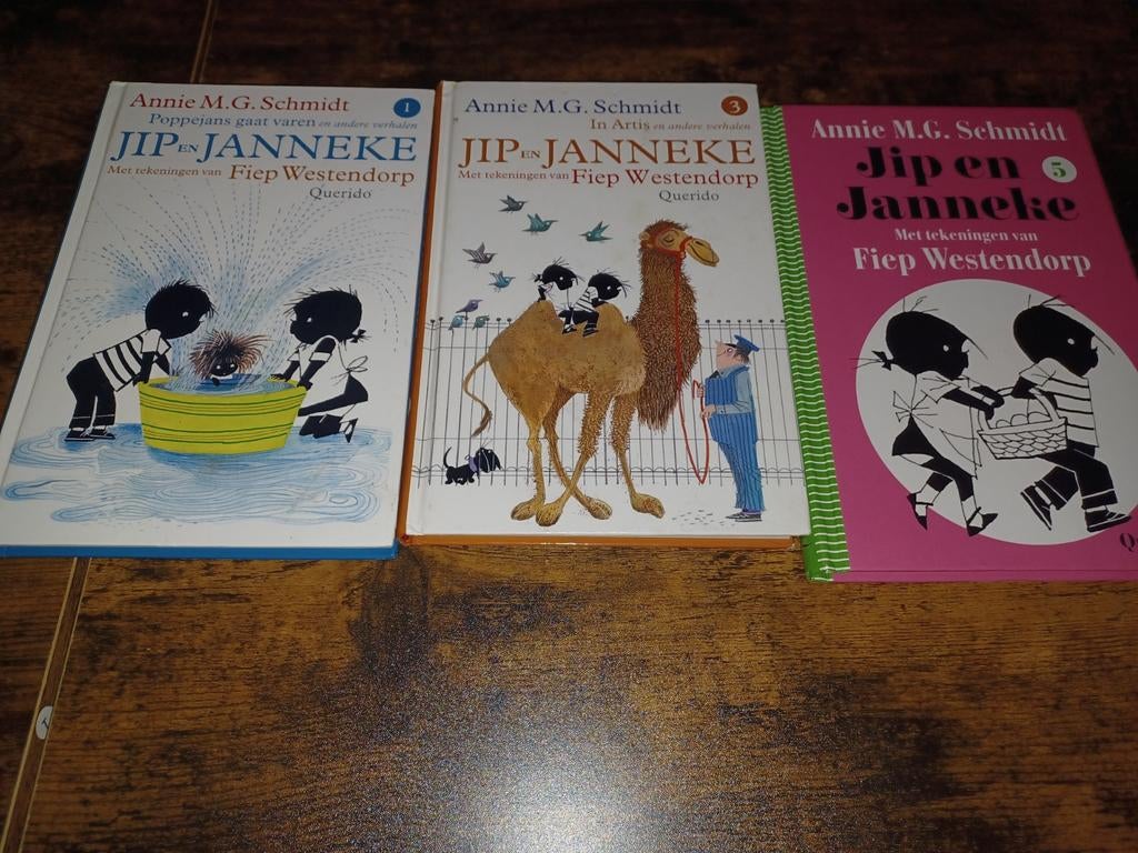 Jip en janneke 5 delen, Ophalen of Verzenden, Zo goed als nieuw, Fictie algemeen
