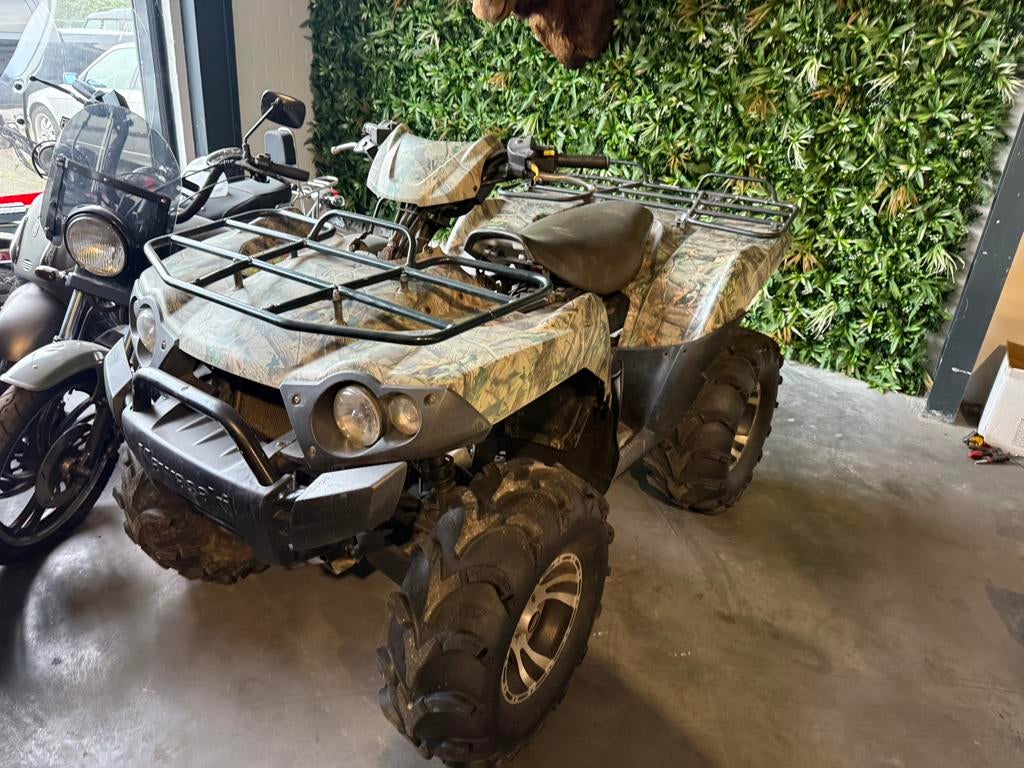 Kawasaki Brute force 750 autokenteken, 2 cilinders, 750 cc