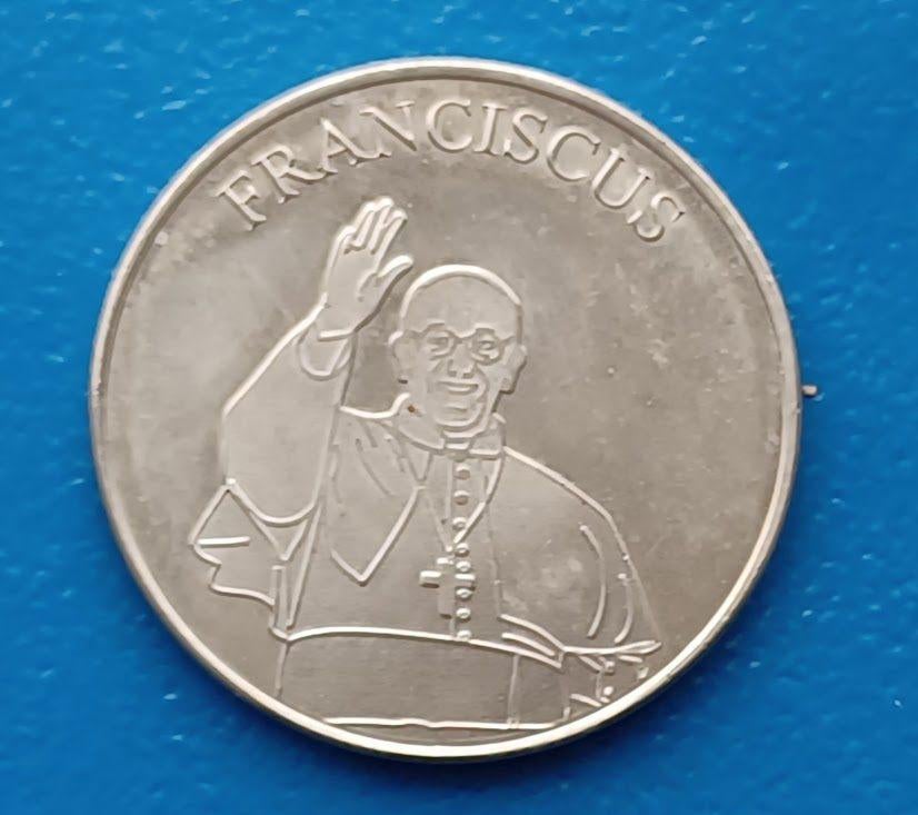 Penning Paus Franciscus - Belgian Heritage Collectors - 2015, Ophalen of Verzenden, Overige materialen, Buitenland