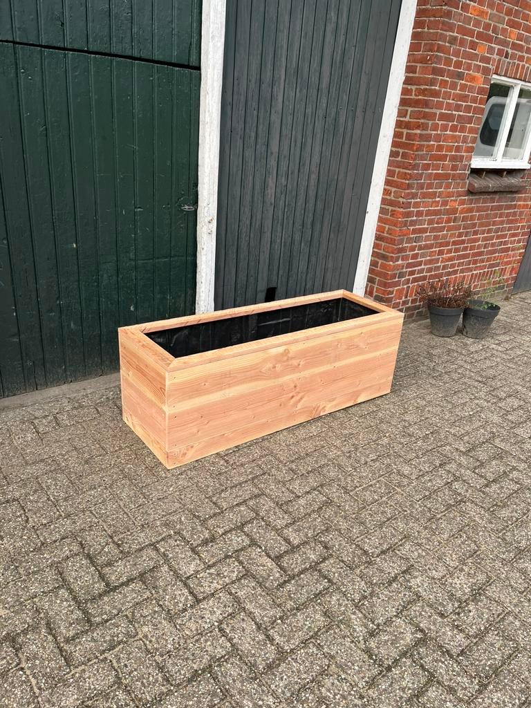 Plantenbak / Bloembak, Ophalen, Nieuw, Rechthoekig, Hout