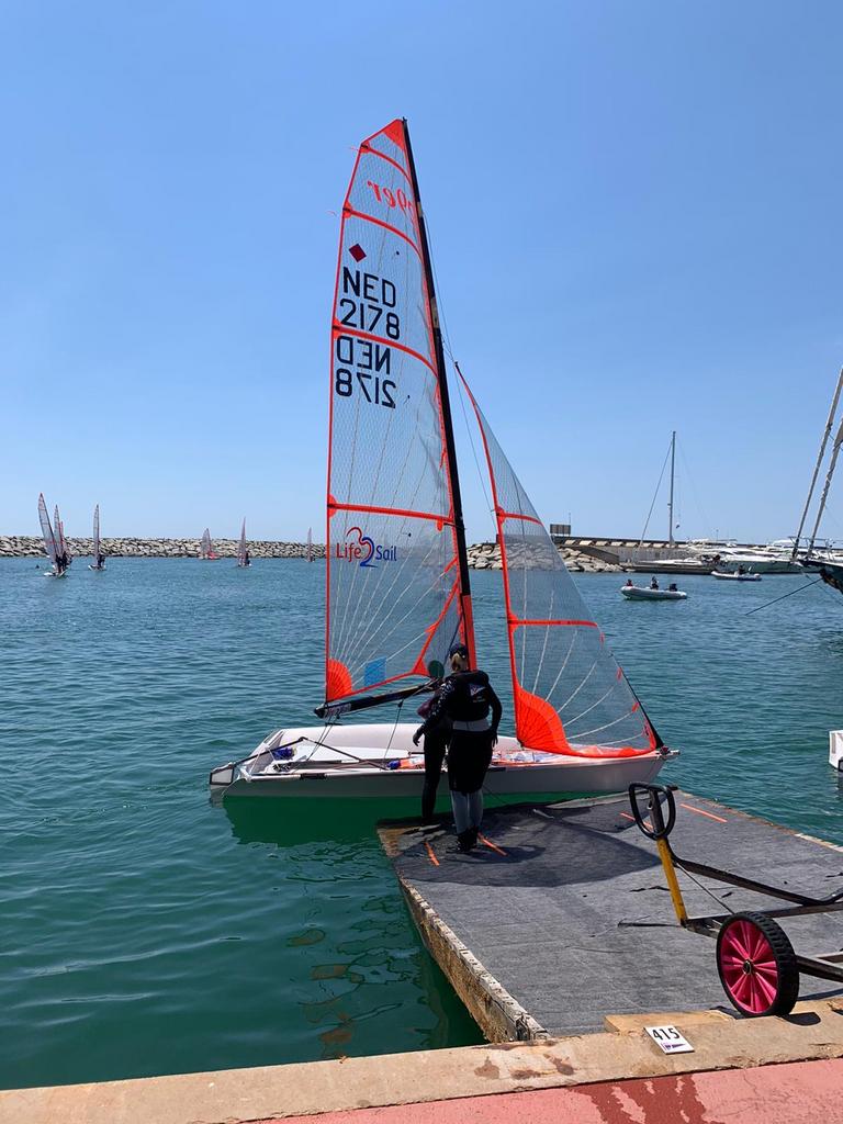 29er NED 2178, Watersport en Boten, Open zeilboten, Ophalen, Geen motor, Gebruikt, Overige typen