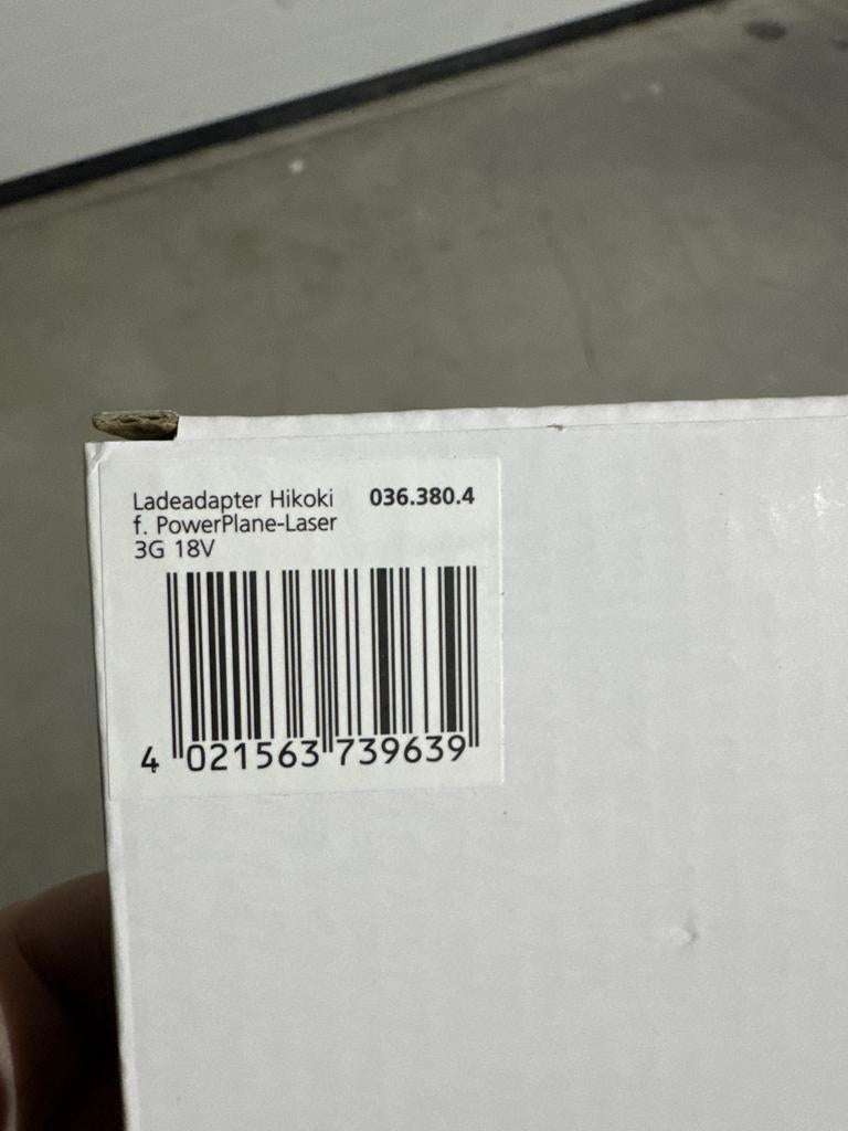 Hikoki Ladeadapter 036.380.4, Ophalen of Verzenden, Nieuw