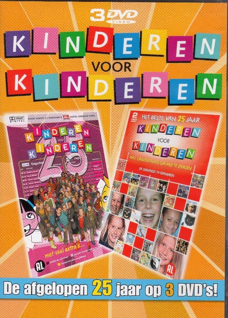 Kinderen Voor Kinderen - De Afgelopen 25 Jaar (3 DVD Box), Ophalen, Gebruikt, Alle leeftijden, Boxset