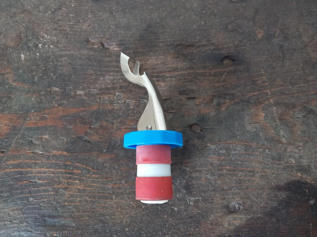 vintage wijnstopper, flessenstop, herbruikbare kurk handig!, Ophalen