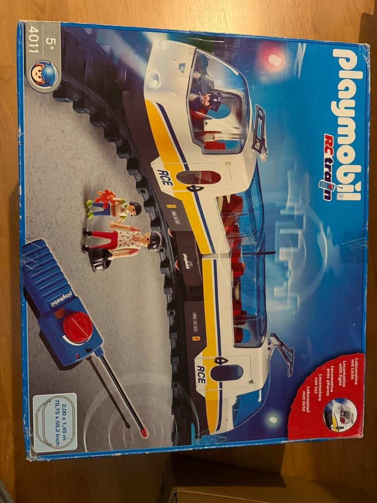 Playmobil trein, Ophalen of Verzenden, Zo goed als nieuw, Elektrisch, Overige merken