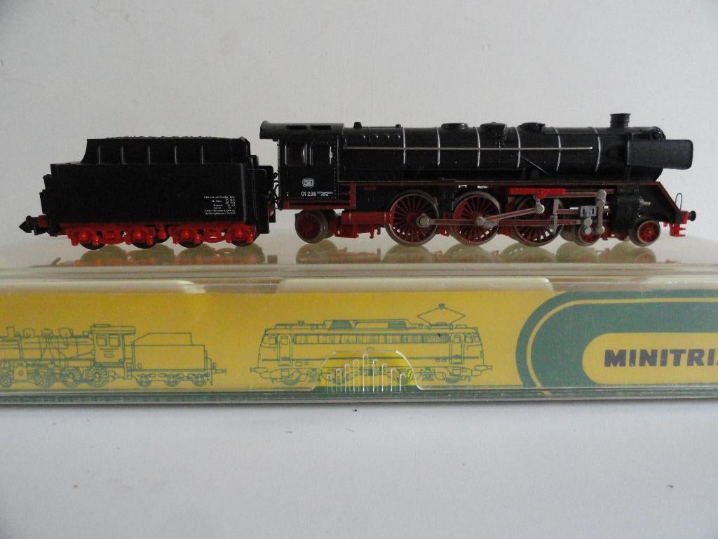 N-spoor Minitrix stoomloc, Trix, Ophalen of Verzenden, Zo goed als nieuw, Analoog