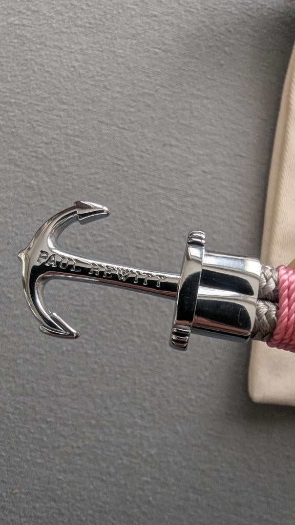 55% korting: Paul Hewitt Phreps armband roze zilver XL, Ophalen of Verzenden, Nieuw, Zilver, Overige merken