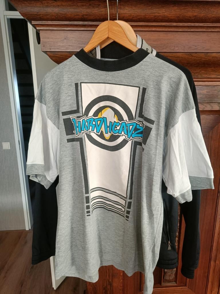 Hardheads Thunderdome T-shirt - Maat L, Maat 52/54 (L), Thunderdome, Ophalen of Verzenden, Grijs