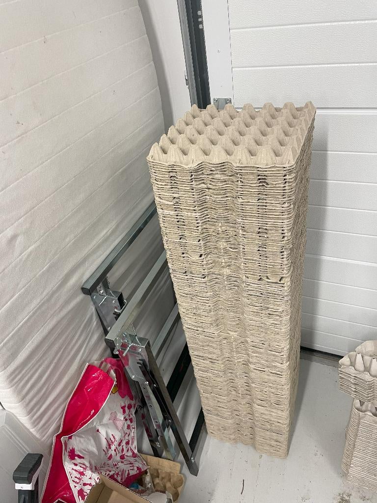 Eierdozen voor 30 eieren +/- 200 stuks GRATIS, Dieren en Toebehoren, Pluimvee | Toebehoren, Ophalen, Gebruikt, Overige typen