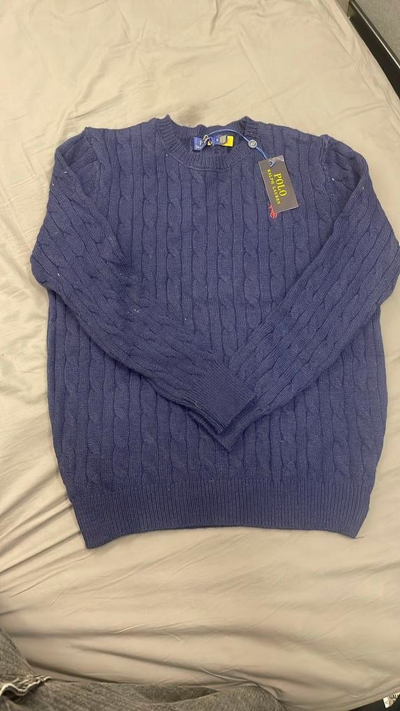 Ralph Lauren Knitwear - Blauw, Kleding | Heren, Ophalen of Verzenden, Zo goed als nieuw, Maat 48/50 (M), Blauw