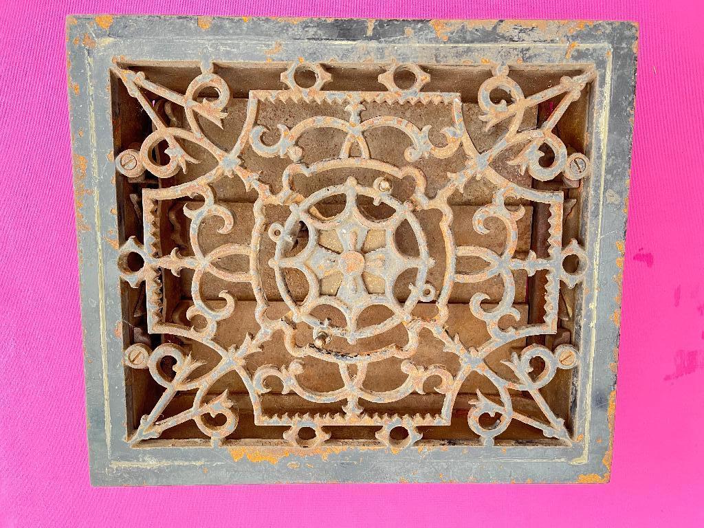 Oud ventilatie rooster, ontluchting, muurrooster,, Ophalen of Verzenden, Gebruikt